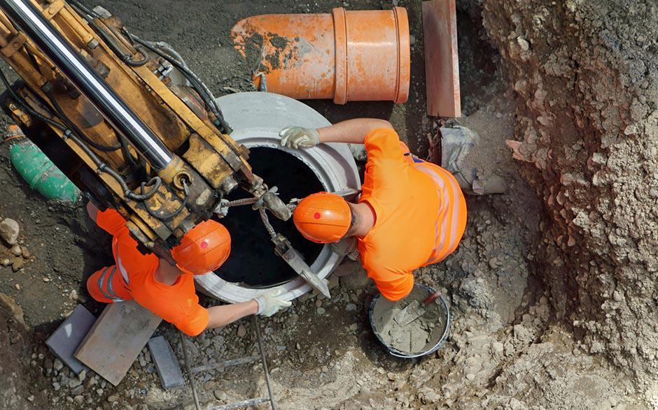 travaux assainissement Puteaux